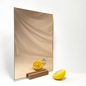 Goodsense 亚克力玫瑰金单面镜子制造商自粘定制有机玻璃有机玻璃镜板墙贴牢不可破的安全有机玻璃健身镜墨西哥用于激光雕刻